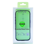 Rixus Crash Guard Case – iPhone 17 Titanium Zwart - Back cover