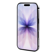 Rixus Crash Guard Case – iPhone 17 Titanium Zwart - Back cover
