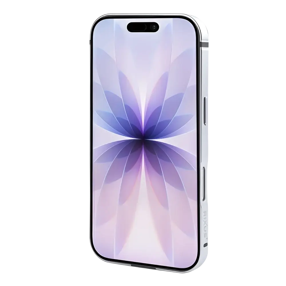 Rixus Crash Guard Case – iPhone 17 Zilver - Back cover