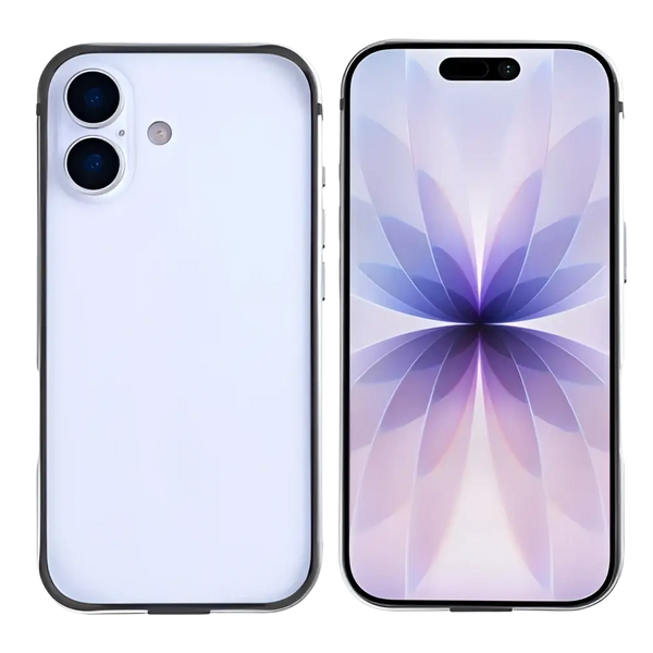 Rixus Crash Guard Case – iPhone 17 Zilver - Back cover
