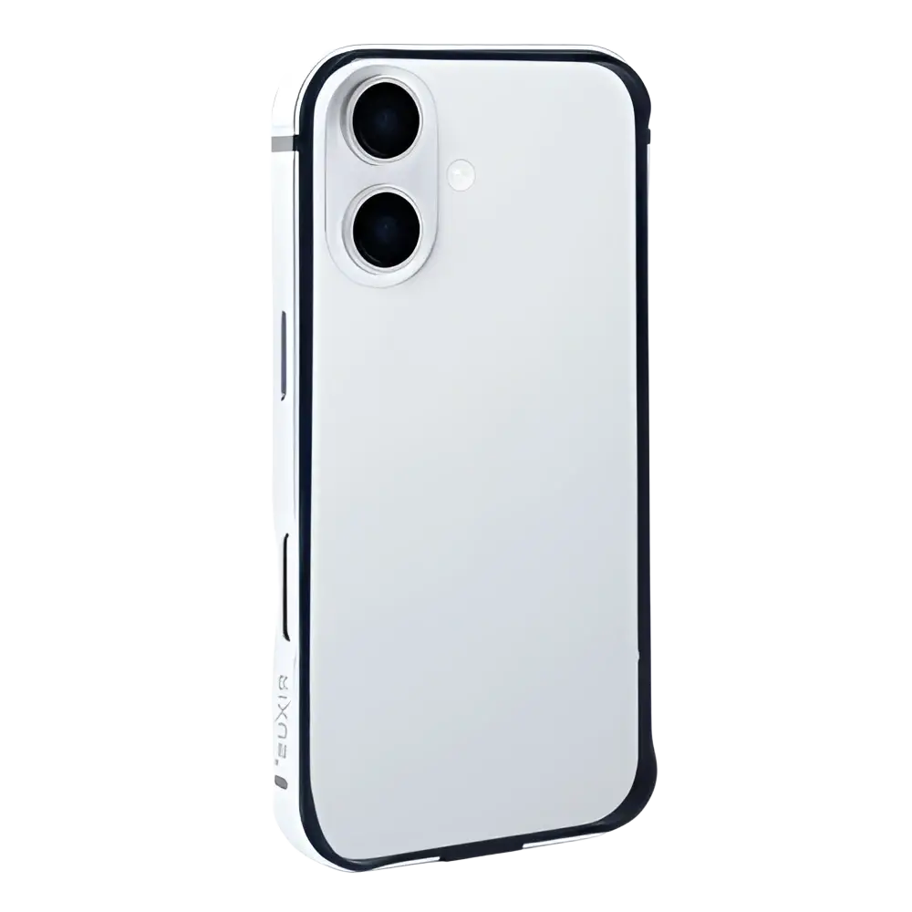 Rixus Crash Guard Case – iPhone 17 Zilver - Back cover