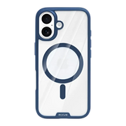 Rixus Crystal Amber Case – iPhone 17 Blauw - Back cover
