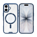 Rixus Crystal Amber Case – iPhone 17 Blauw - Back cover