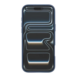 Rixus Crystal Amber Case – iPhone 17 Pro Blauw - Back cover