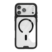 Rixus Crystal Amber Case – iPhone 17 Pro Zwart - Back cover