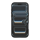 Rixus Crystal Amber Case – iPhone 17 Pro Zwart - Back cover