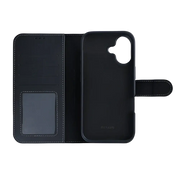 Rixus Duo Magnetic Detachable Wallet – iPhone 17 Zwart - 2-in-1 case met afneembare hoes
