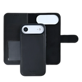 Rixus Duo Magnetic Detachable Wallet – iPhone Air Zwart - 2-in-1 case met afneembare hoes