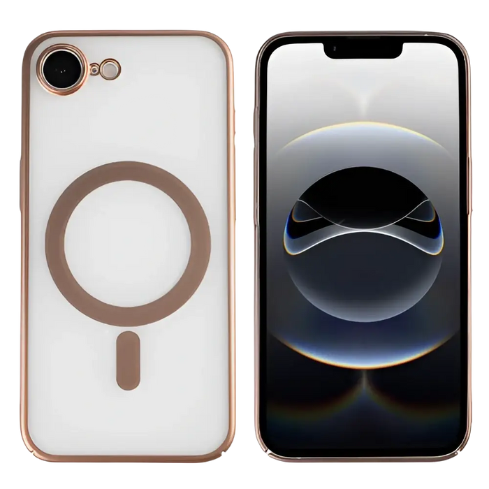 Rixus Instinct Mag Case – iPhone 16e / 17e – Desert Titanium