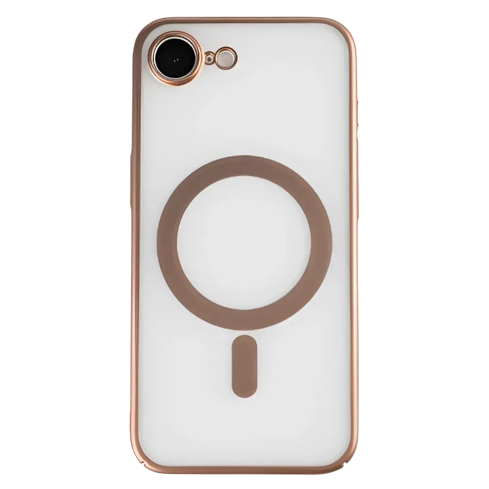 Rixus Instinct Mag Case – iPhone 16e / 17e Desert Titanium - Back cover