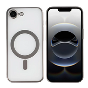Rixus Instinct Mag Case – iPhone 16e / 17e Titanium Grijs - Back cover