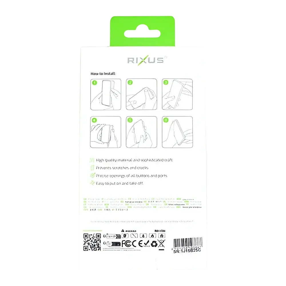 Rixus Instinct Mag Case – iPhone 16e / 17e Titanium Grijs - Back cover
