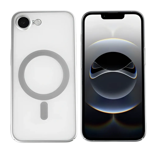 Rixus Instinct Mag Case – iPhone 16e / 17e Zilver - Back cover