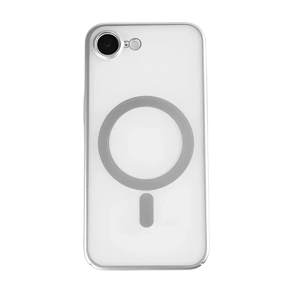 Rixus Instinct Mag Case – iPhone 16e / 17e Zilver - Back cover
