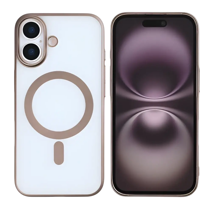 Rixus Instinct Mag Case – iPhone 17 – Desert Titanium