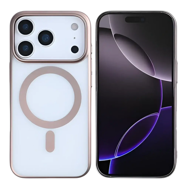 Rixus Instinct Mag Case – iPhone 17 Pro Desert Titanium - Back cover