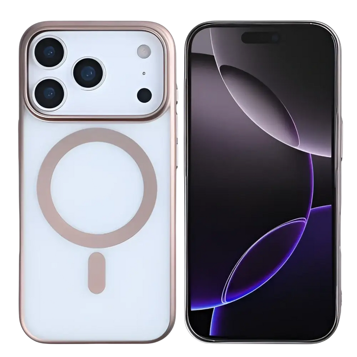 Rixus Instinct Mag Case – iPhone 17 Pro Desert Titanium - Back cover