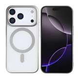Rixus Instinct Mag Case – iPhone 17 Pro Titanium Grijs - Back cover