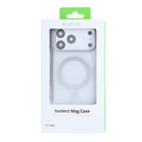Rixus Instinct Mag Case – iPhone 17 Pro Zilver - Back cover