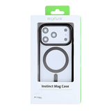 Rixus Instinct Mag Case – iPhone 17 Pro Zwart - Back cover