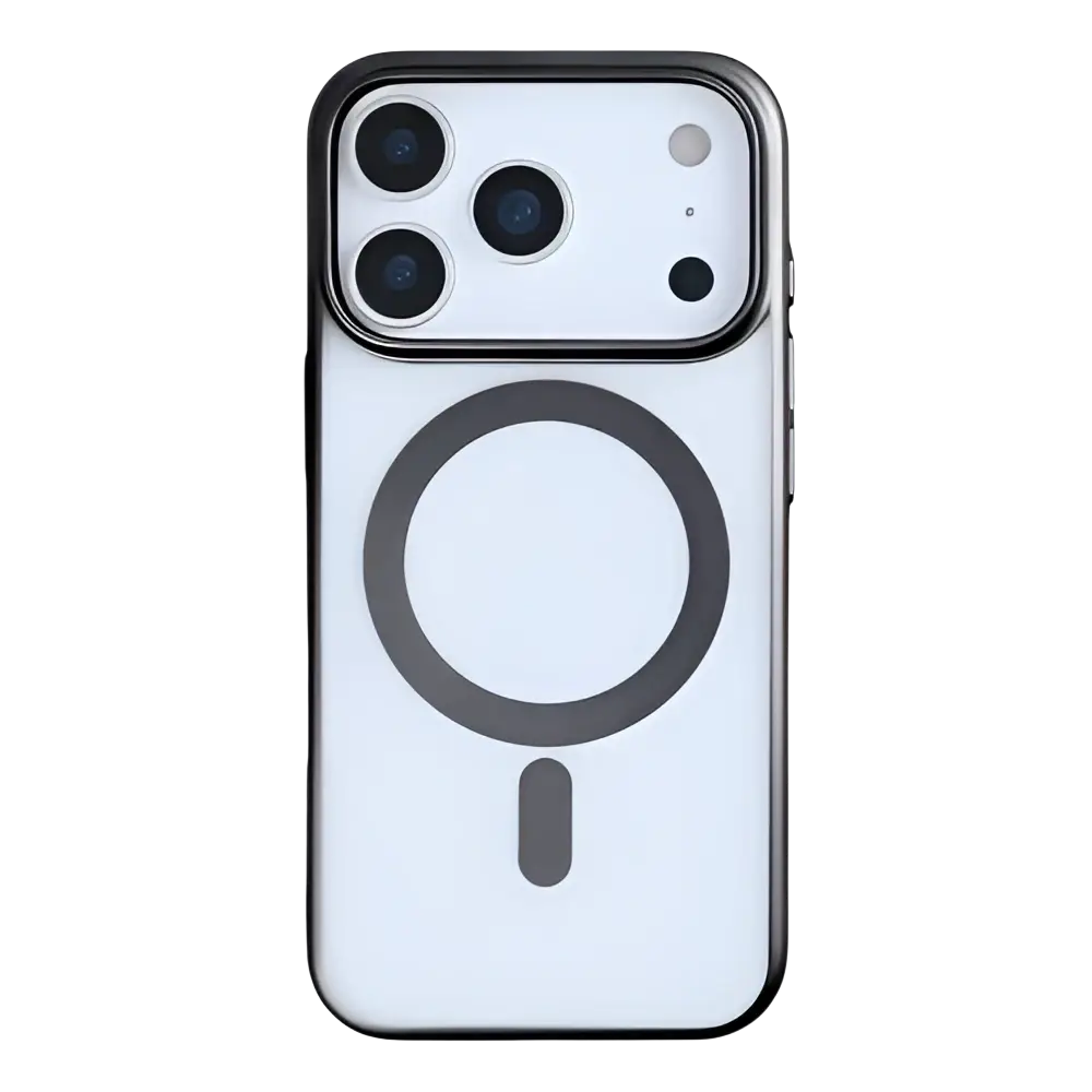 Rixus Instinct Mag Case – iPhone 17 Pro Zwart - Back cover