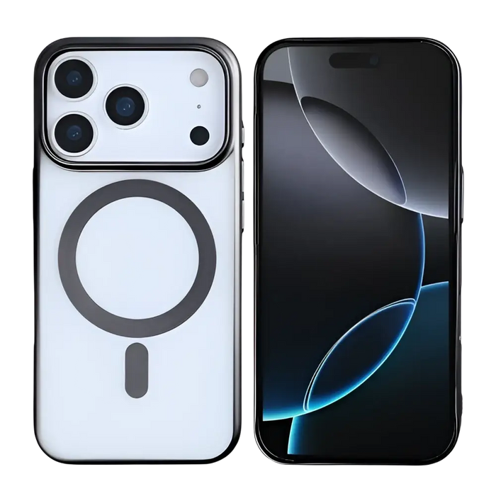 Rixus Instinct Mag Case – iPhone 17 Pro Zwart - Back cover