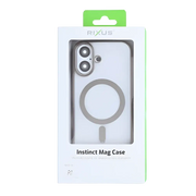 Rixus Instinct Mag Case – iPhone 17 Titanium Grijs - Back cover