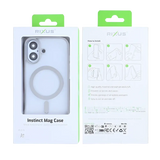 Rixus Instinct Mag Case – iPhone 17 Zilver - Back cover