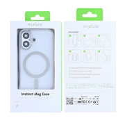 Rixus Instinct Mag Case – iPhone 17 Zilver - Back cover