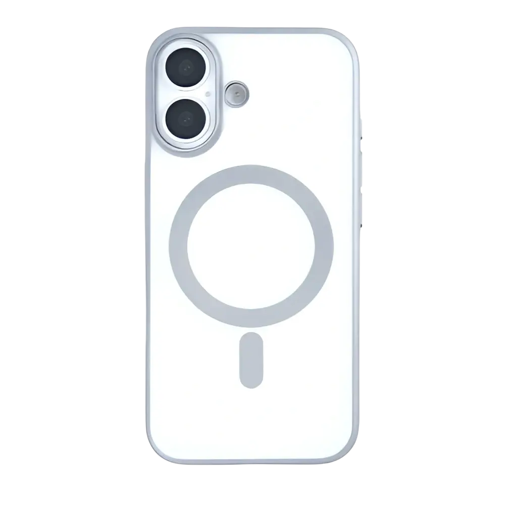 Rixus Instinct Mag Case – iPhone 17 Zilver - Back cover