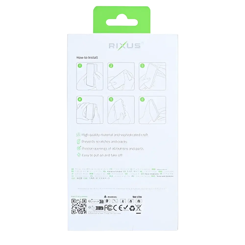 Rixus Instinct Mag Case – iPhone 17 Zwart - Back cover