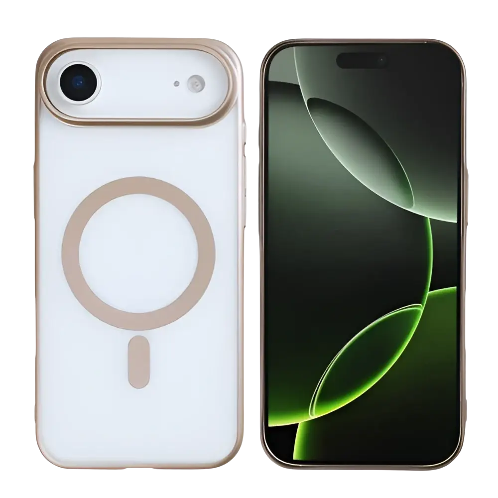 Rixus Instinct Mag Case – iPhone Air Desert Titanium - Back cover