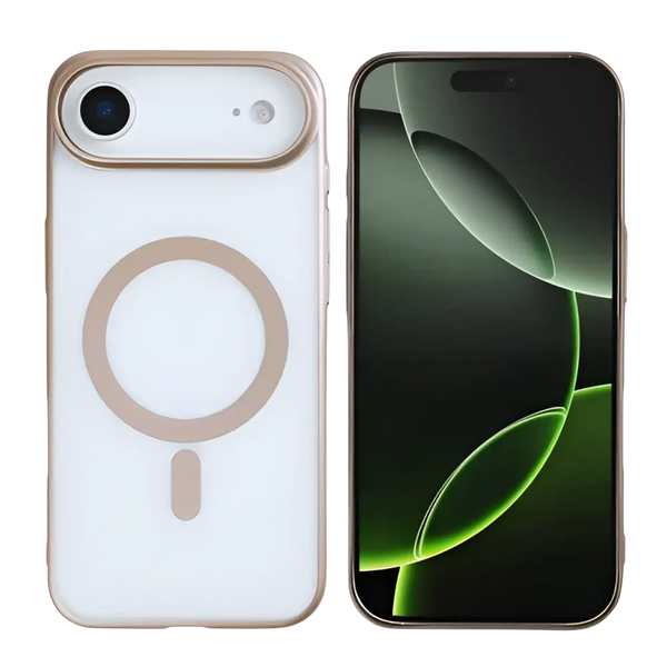 Rixus Instinct Mag Case – iPhone Air Desert Titanium - Back cover