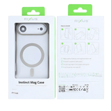 Rixus Instinct Mag Case – iPhone Air Titanium Grijs - Back cover