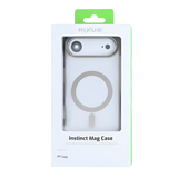 Rixus Instinct Mag Case – iPhone Air Titanium Grijs - Back cover