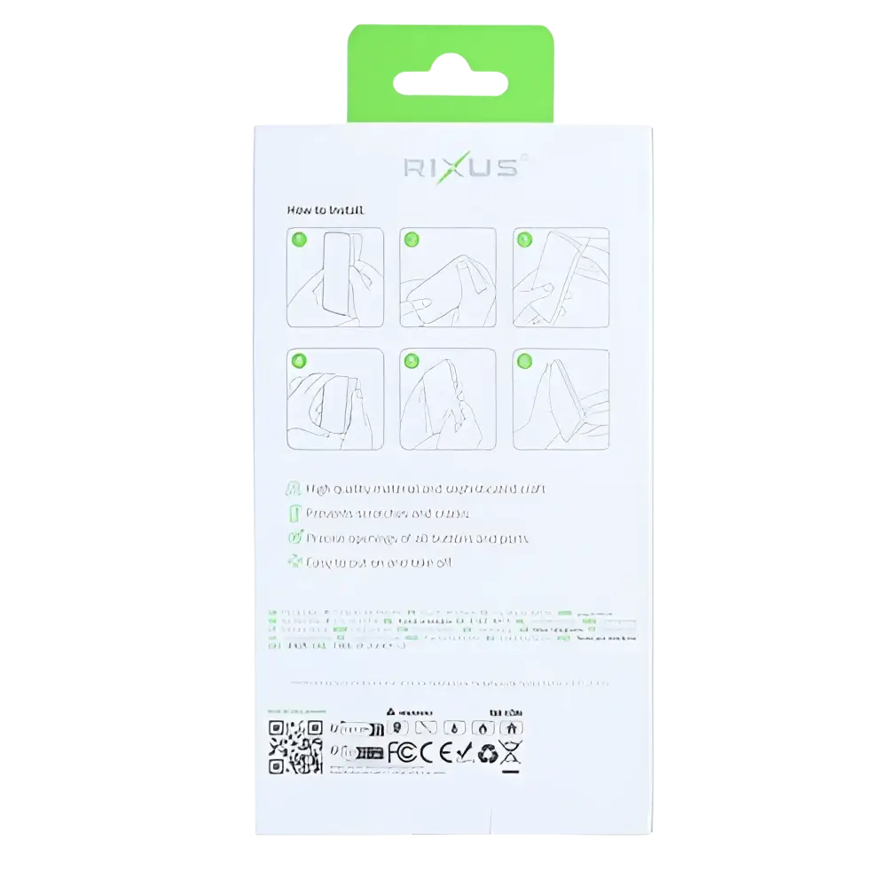 Rixus Instinct Mag Case – iPhone Air Zilver - Back cover