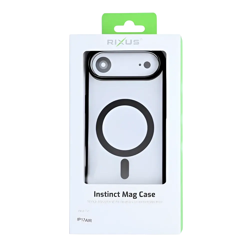 Rixus Instinct Mag Case – iPhone Air Zwart - Back cover