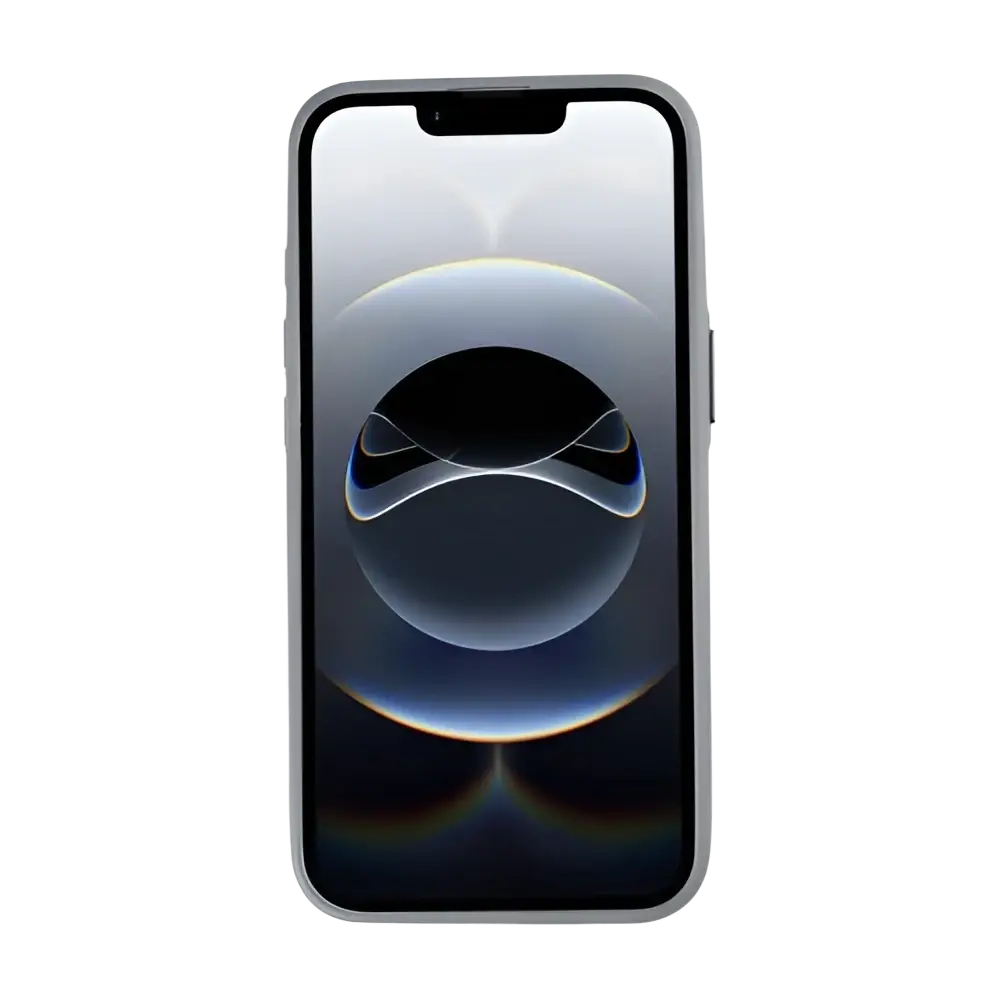 Rixus Mag Carbon met MagSafe – iPhone 16e / 17e Titanium Grijs - Back cover