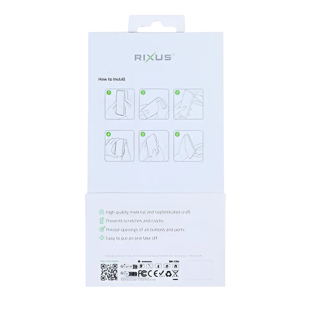 Rixus Mag Carbon met MagSafe – iPhone 17 Pro Bruin - Back cover