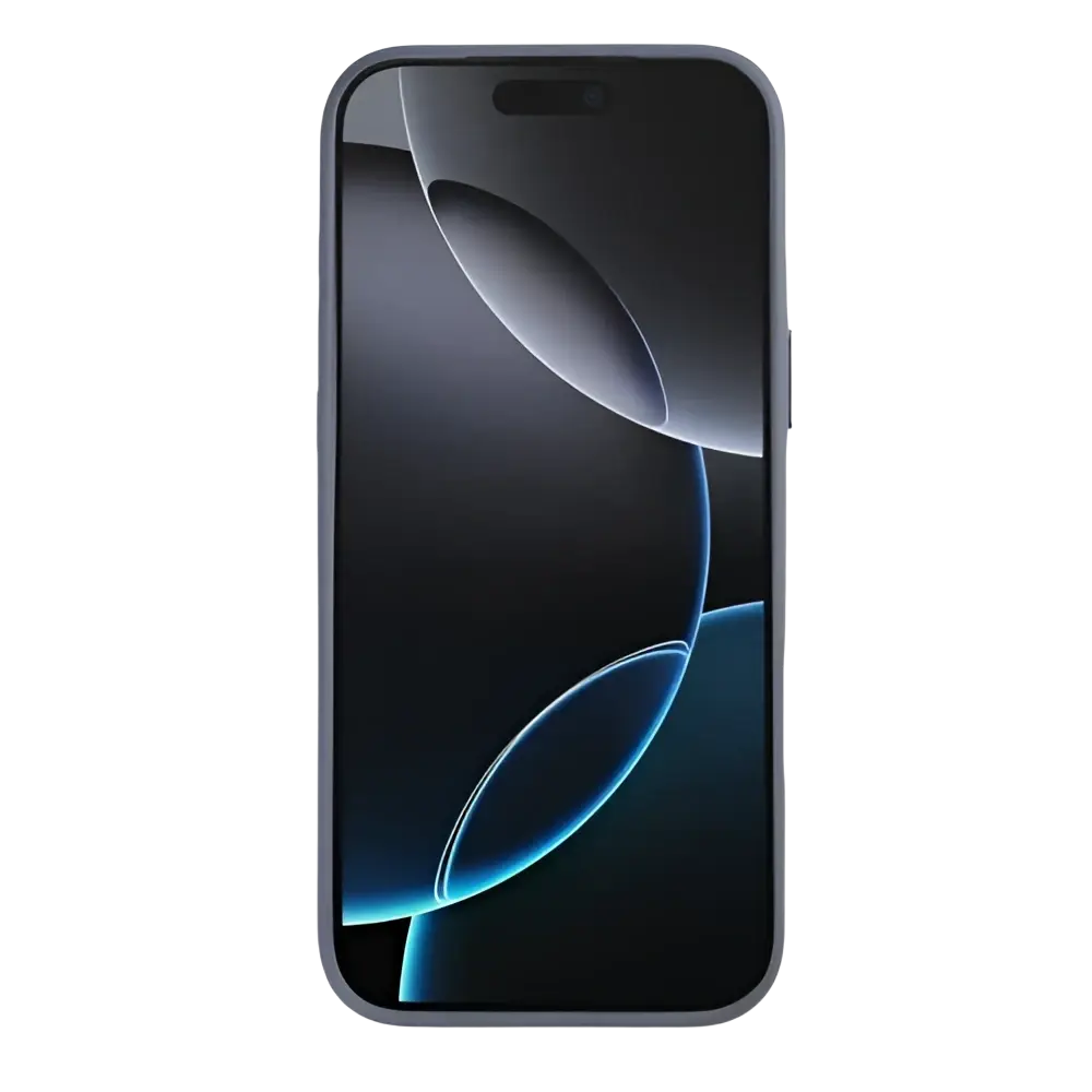 Rixus Mag Carbon met MagSafe – iPhone 17 Pro Titanium Grijs - Back cover