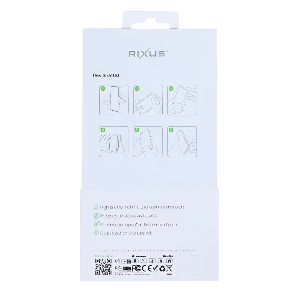 Rixus Mag Carbon met MagSafe – iPhone 17 Pro Titanium Grijs - Back cover