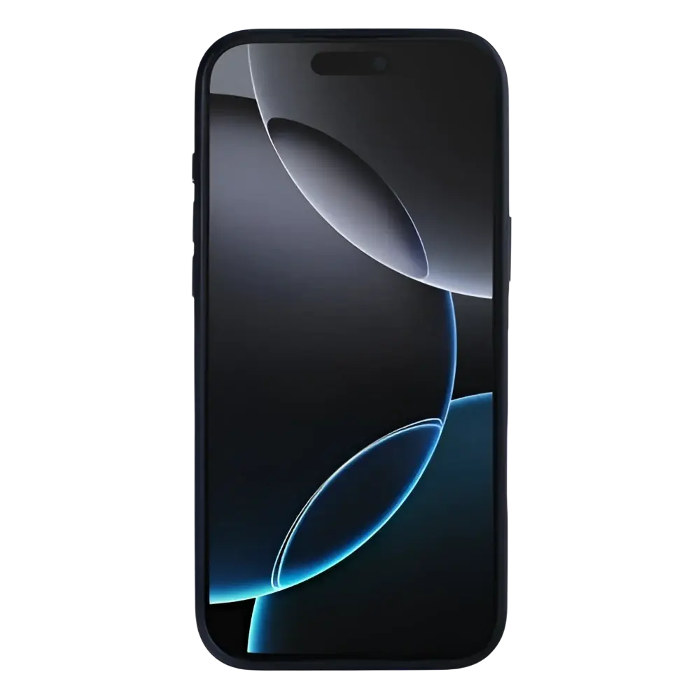 Rixus Mag Carbon met MagSafe – iPhone 17 Pro Titanium Zwart - Back cover