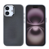 Rixus Mag Carbon met MagSafe – iPhone 17 Titanium Grijs - Back cover