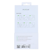 Rixus Mag Carbon met MagSafe – iPhone 17 Titanium Grijs - Back cover