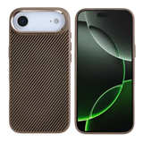 Rixus Mag Carbon met MagSafe – iPhone Air Bruin - Back cover