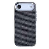 Rixus Mag Carbon met MagSafe – iPhone Air Titanium Grijs - Back cover