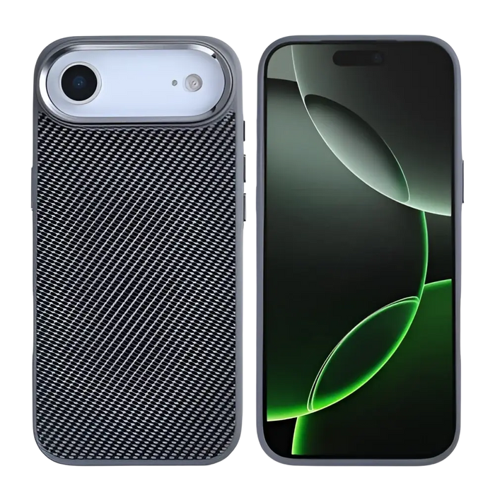Rixus Mag Carbon met MagSafe – iPhone Air – Titanium Grijs