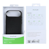 Rixus Mag Carbon met MagSafe – iPhone Air Titanium Zwart - Back cover
