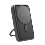 Rixus MagSafe Powerbank 10.000 mAh met uitklapbare standaard – Zwart RXPB71B