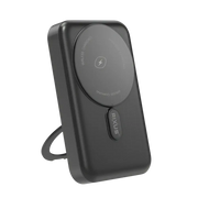 Rixus MagSafe Powerbank 10.000 mAh met uitklapbare standaard – Zwart RXPB71B